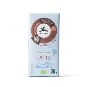 Chocolat au lait 36 % biologique - CL100