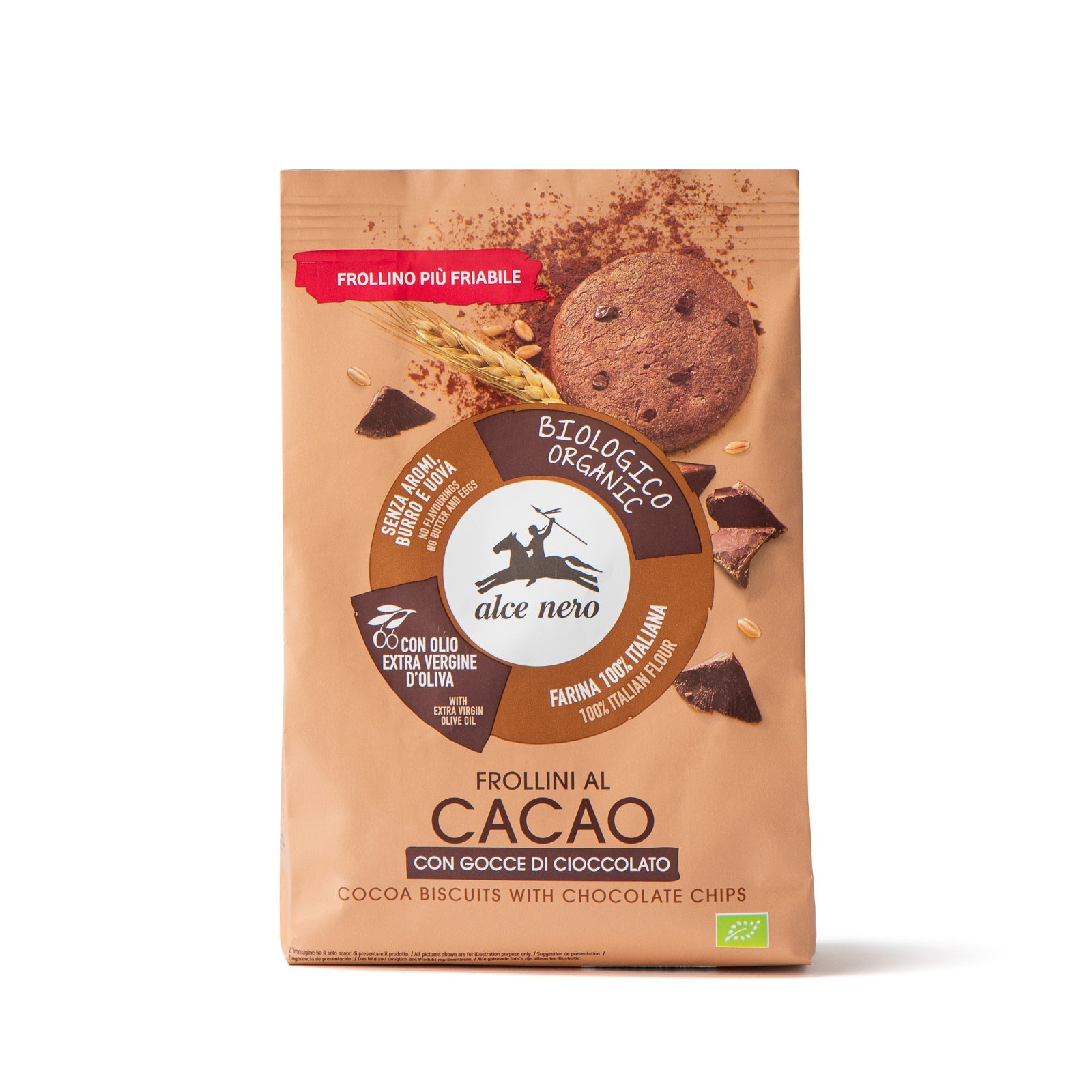 Sablés au cacao et aux pépites de chocolat biologiques - FR949