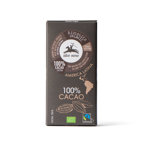 Tablette de chocolat 100 % cacao - CFN050
