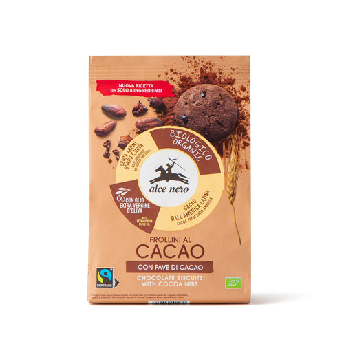 Sablés au cacao avec fèves de cacao biologiques - FR250