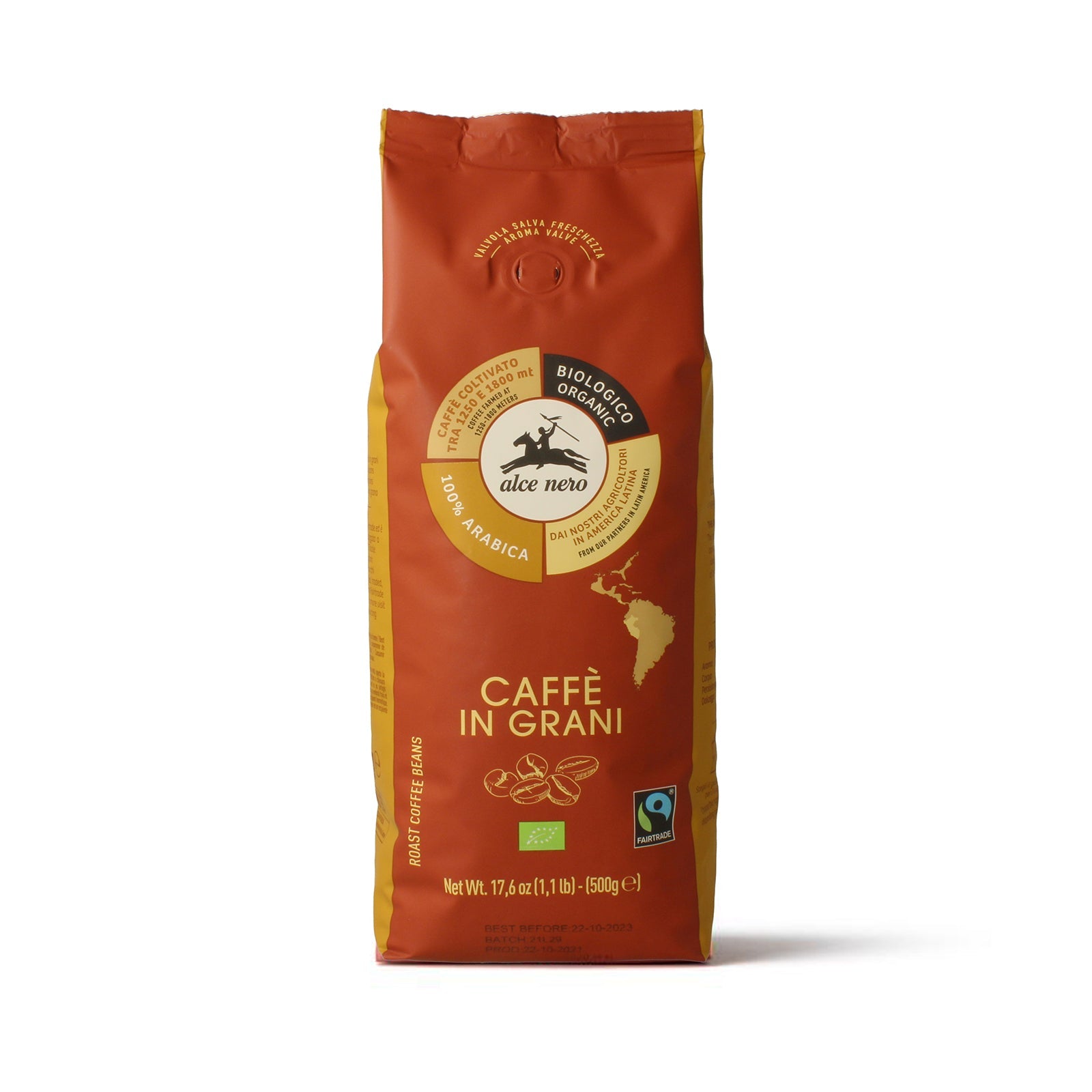 CAFE 100% ARABICA GRAINS 500 grs - Acheter vos produits BIO en